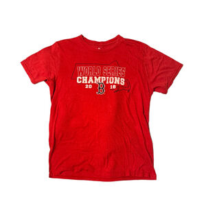 Men's Majestic Red Boston Red Sox T-Shirt XL